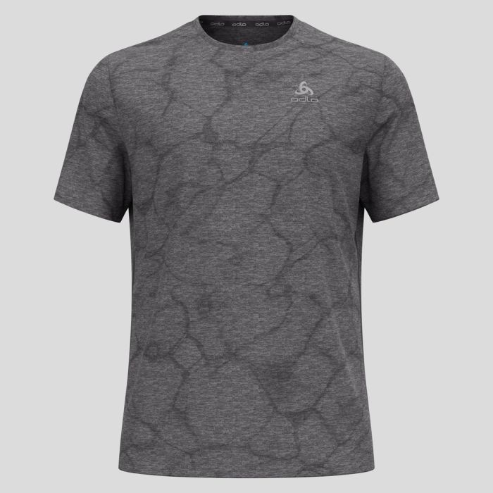 Odlo Herre T-shirts Zeroweight Engineered Chill-Tec T-Shirt Crew Neck Grå