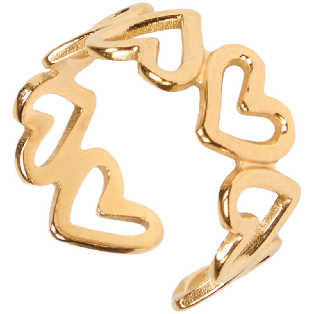 Bague dorée