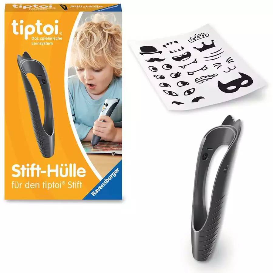 Ravensburger tiptoi® Stift-Hülle zum Wechseln in Schwarz bunt