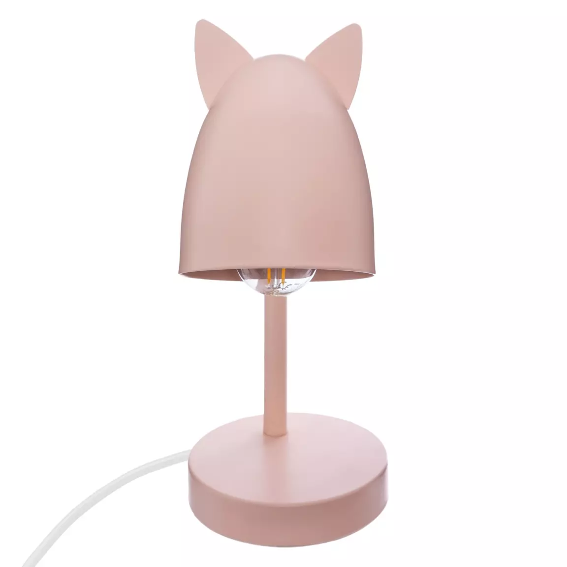 Lampe enfant à poser (H31 cm) Oreilles Rose