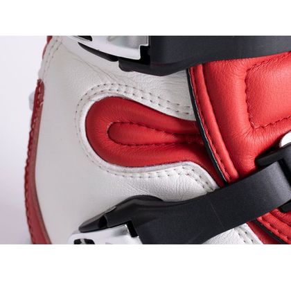 Bottes trial Stylmartin IMPACT PRO WATERPROOF 2025 - Blanc / Rouge