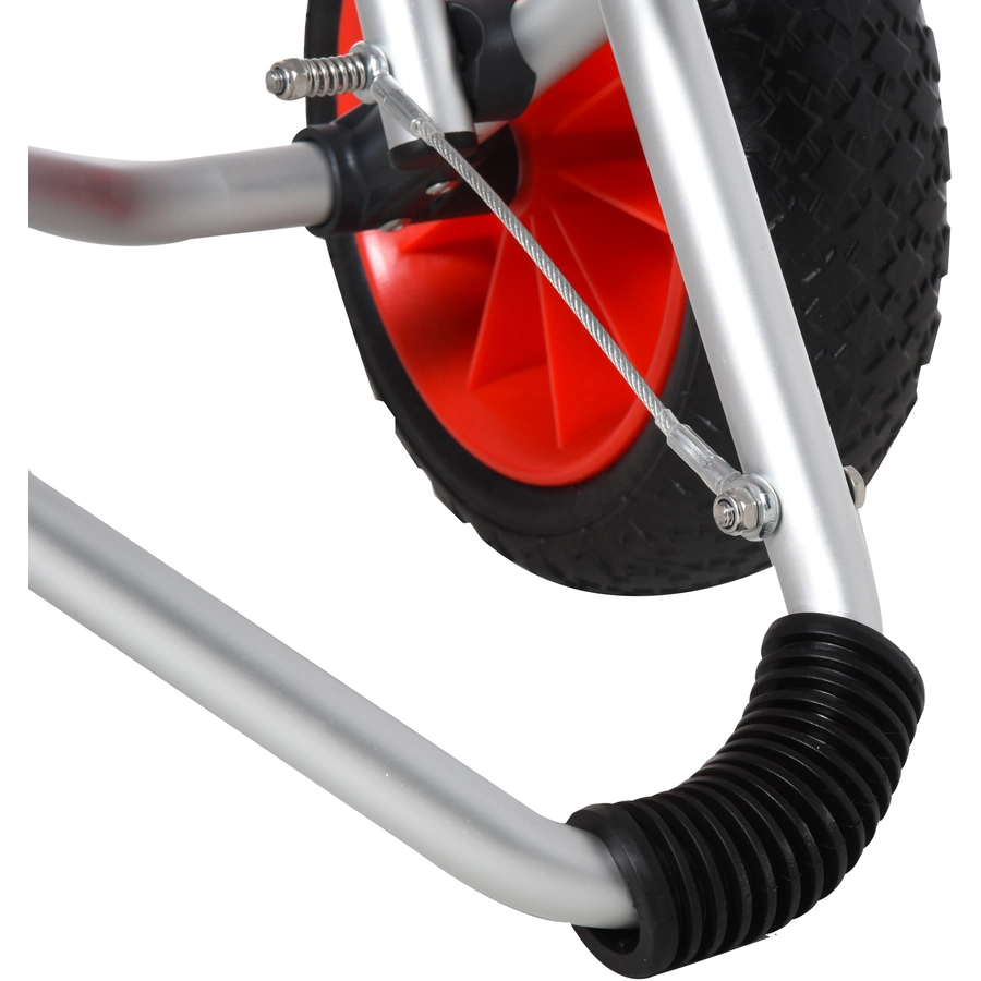 HOMCOM Bootswagen klappbar silber