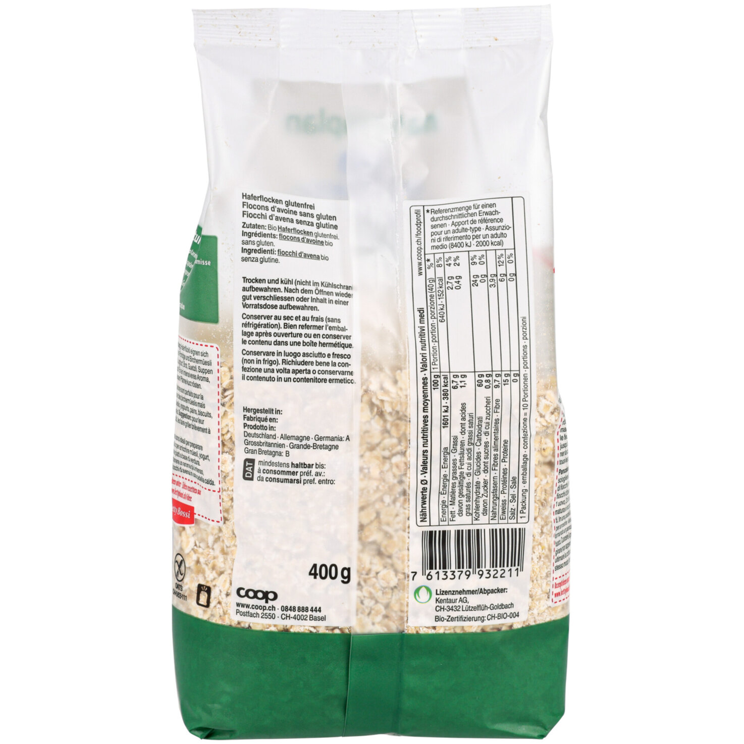 Naturaplan Bio Haferflöckli glutenfrei