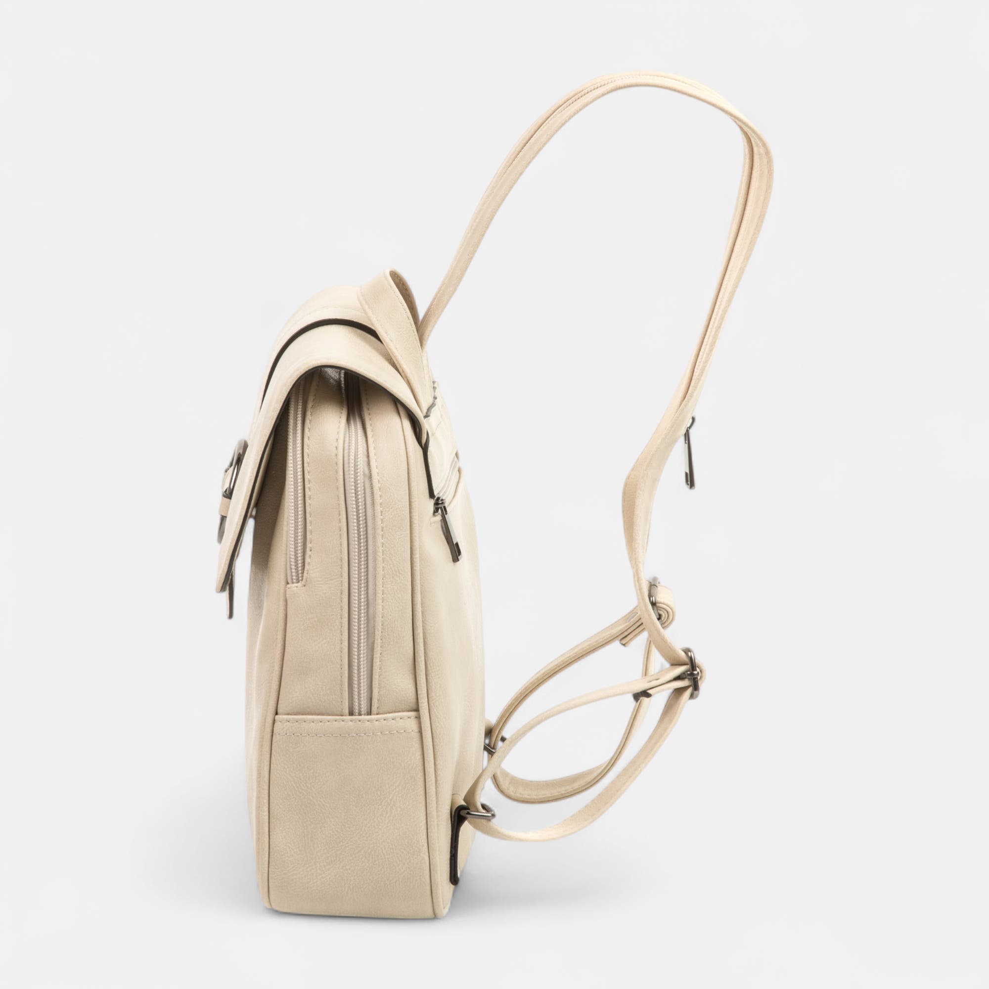 Sac à dos beige