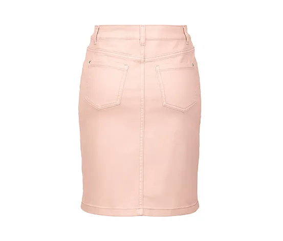 Jeansrock, roséfarben
