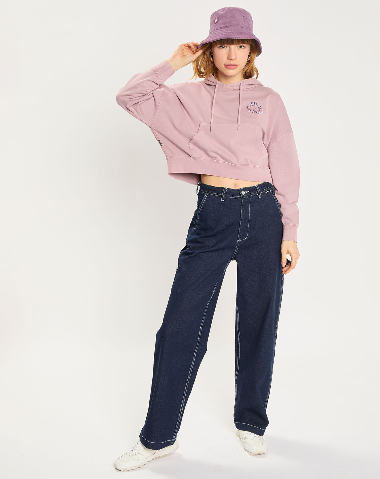 Element Sweat à capuche Glacier rose