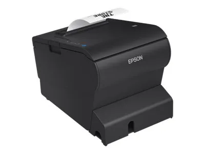 Epson TM T88VII (132) - Kvitteringsprinter - termisk linje - Rulle (7,95 cm) - 180 x 180 dpi - op til 500 mm/sek. - USB 2.0, USB 2.0 vært, LAN, PoweredUSB - skærer - sort