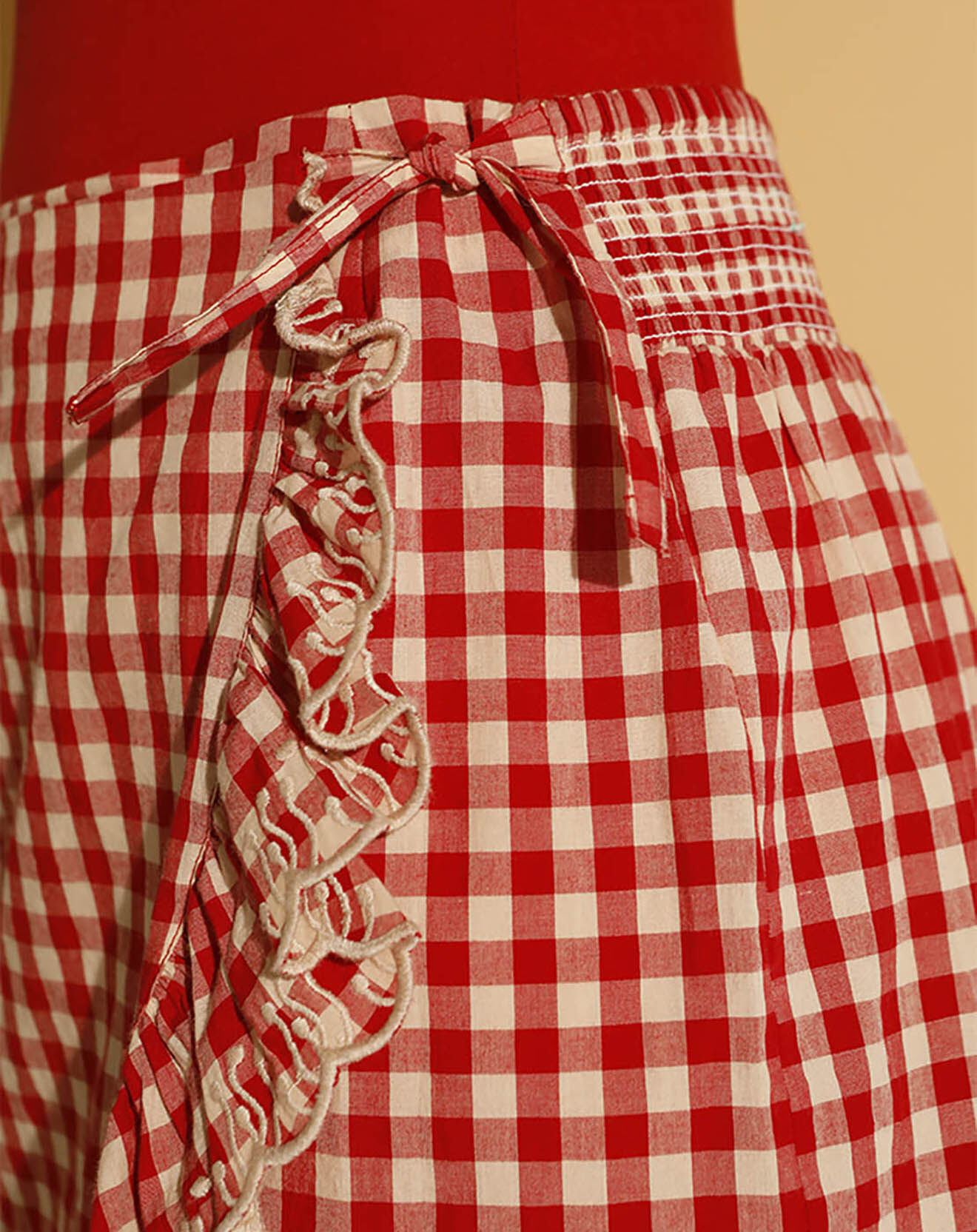 Swildens Jupe Vesima rouge