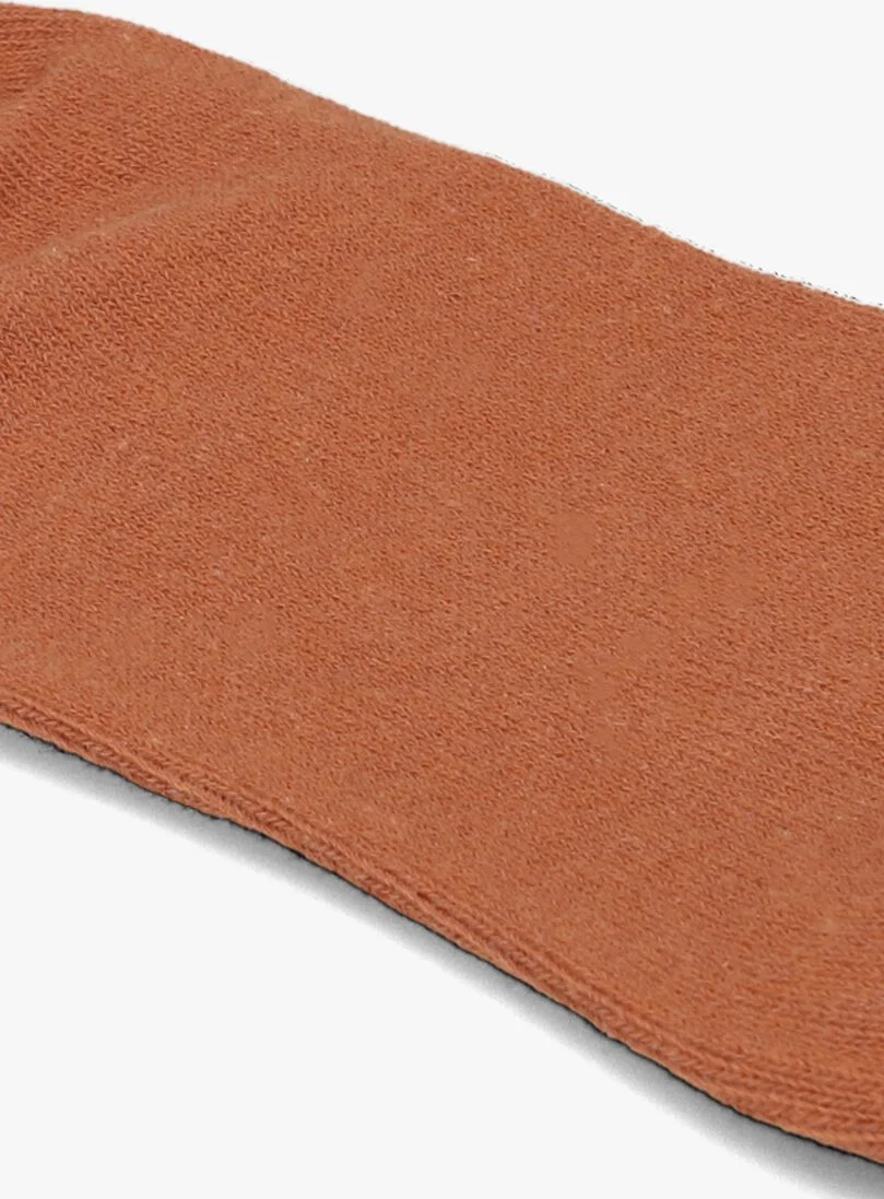 MOODSTREET bruine moodstreet sokken sock flower