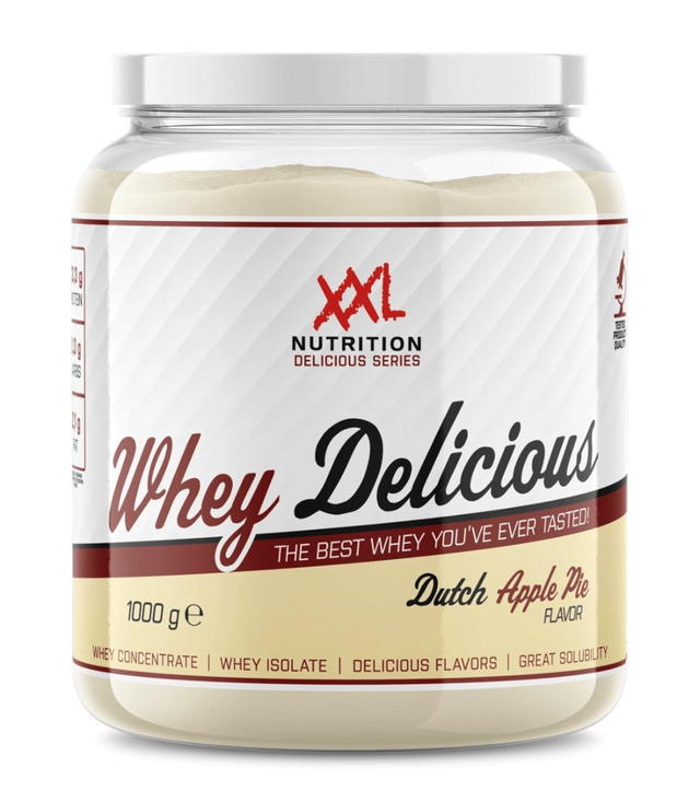 XXL Nutrition Whey Delicious Appeltaart (1000 gr)