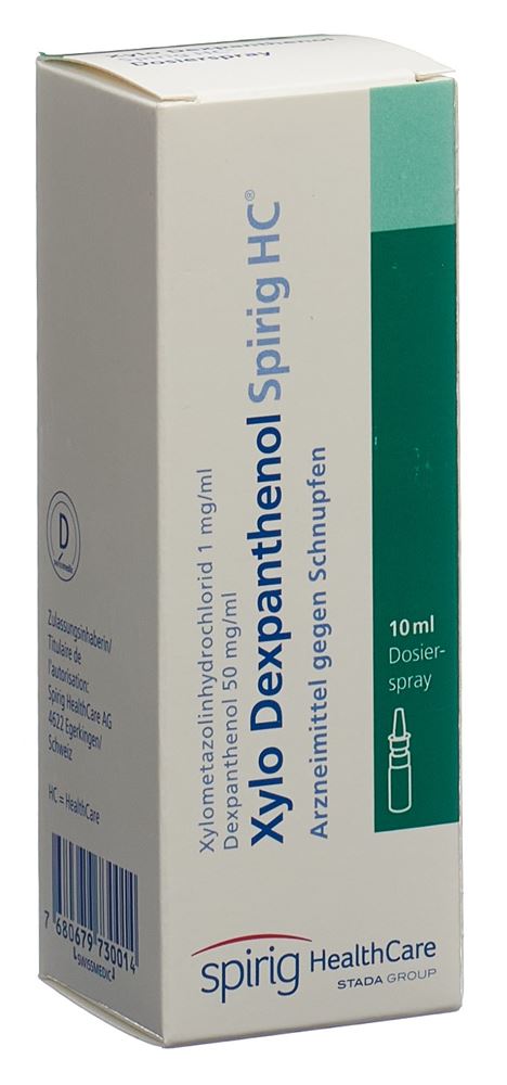 XYLO DEXPANTHENOL Spirig HC Nasenspray Fl 10 ml