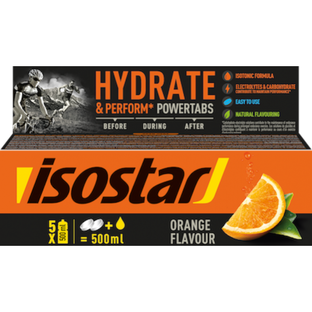 Isostar Powertabs Sportdrank Hydrate & Perform Orange 10ST