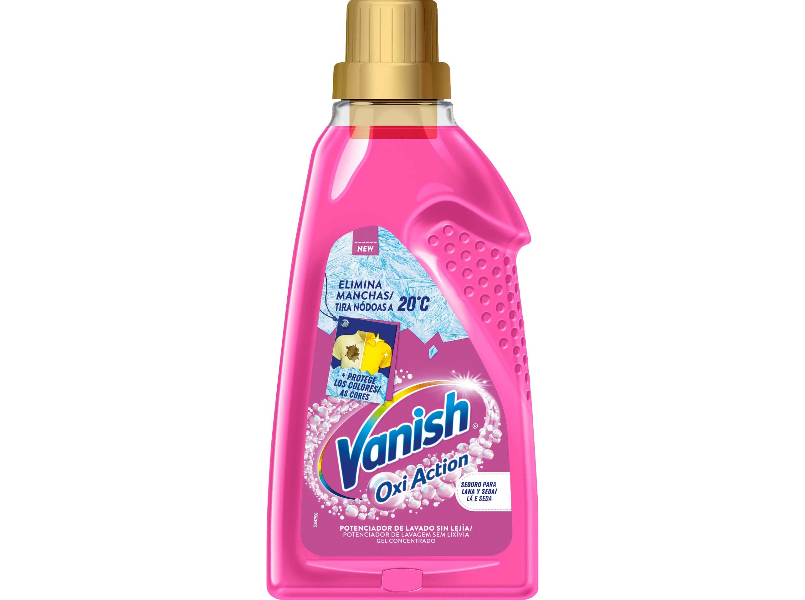ADITIVO TIRA NÓDOAS GEL OXI ADVANCE PINK VANISH 750ML