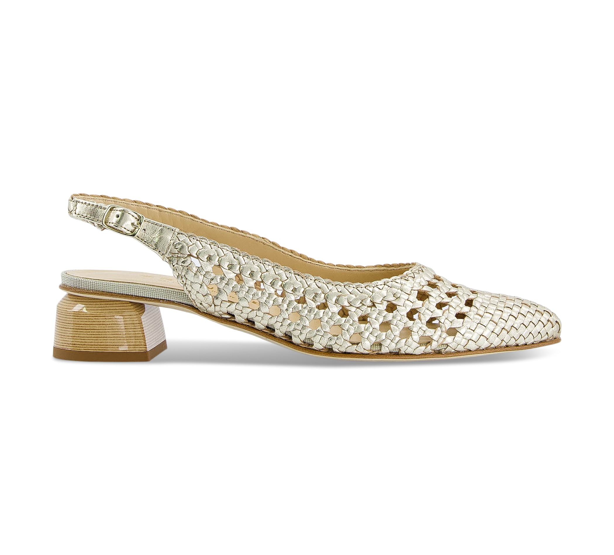 Brunate Sling-Pumps