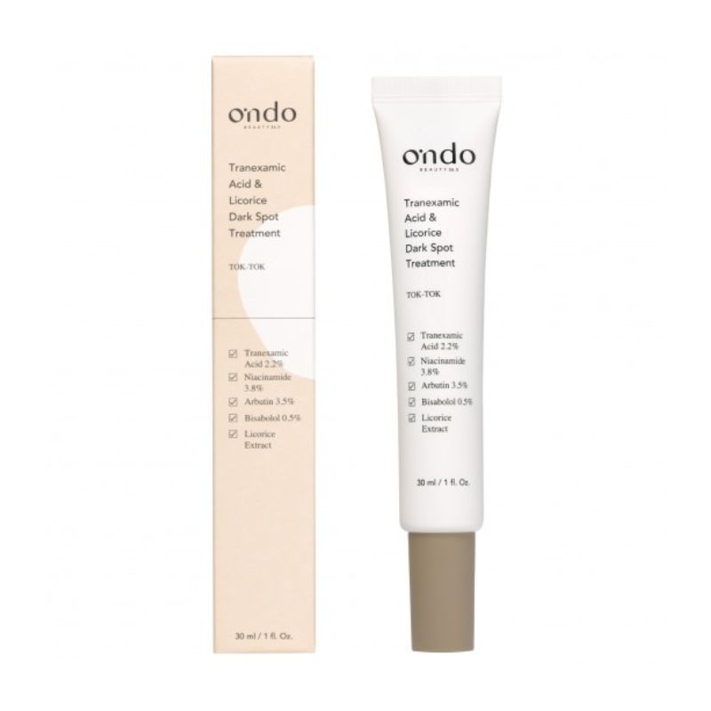 Traitement anti-tâches Tranexamic Acid & Licorice Ondo Beauty 30ml
