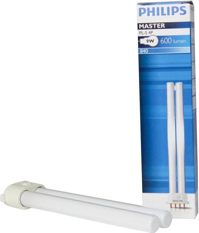 Philips MASTER PL-S 9W 830 - Warm Wit - Energiezuinig