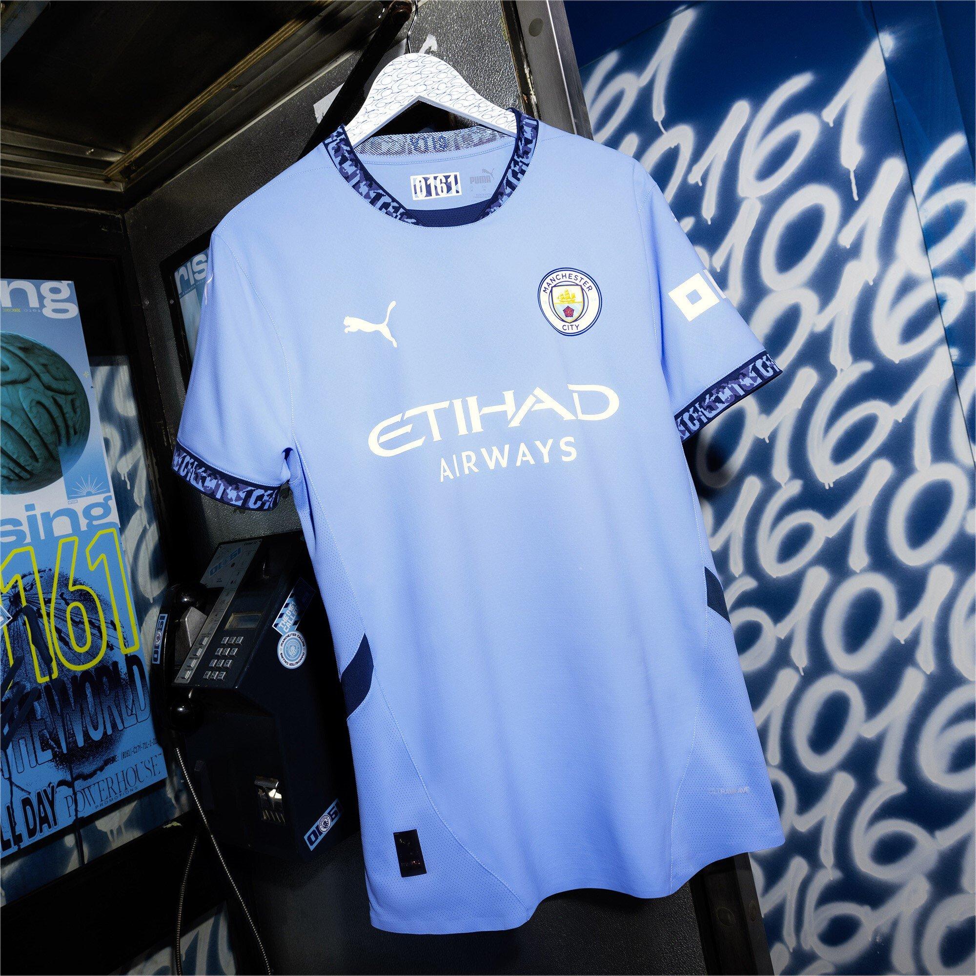 Puma Manchester City Authentic Home Shirt 2024 2025
