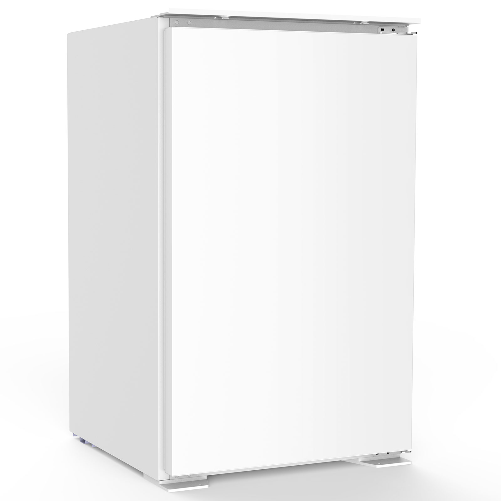 Küchenblock - weiß matt - Sonoma Eiche - mit E-Geräten - 280 cm
