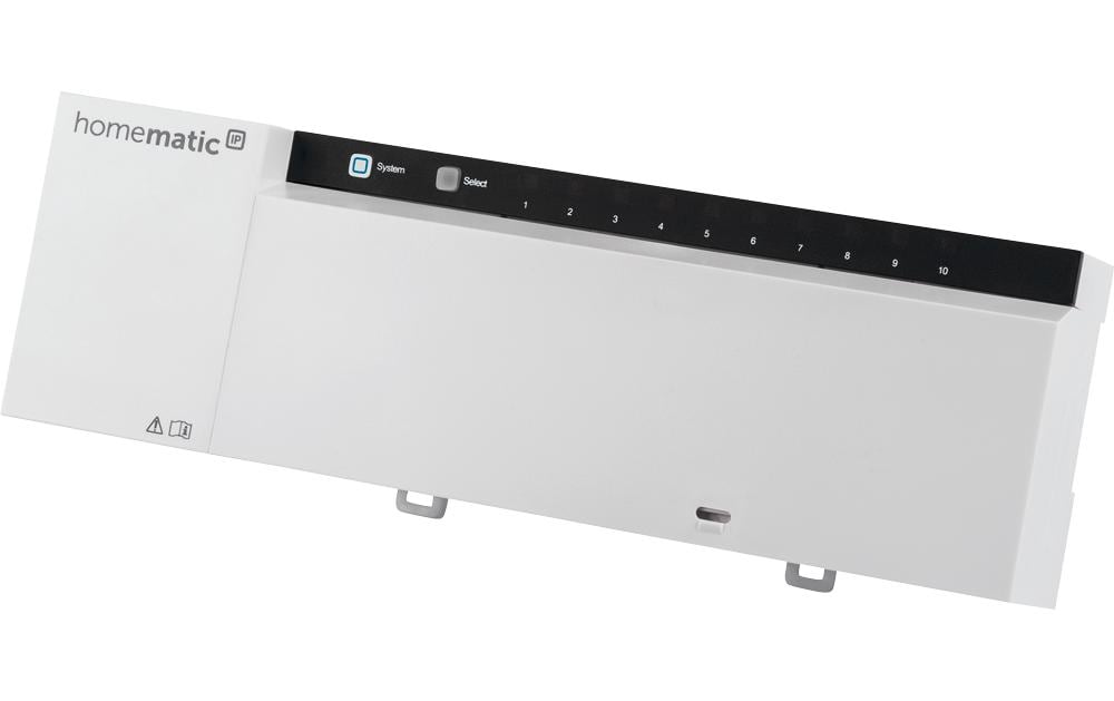 Smart Home Wired Fussbodenheizungsaktor 10-fach, 24 V<br>Steuerung der Fussbodenheizung im Homematic IP Wired System – HmIPW-FAL24-C10