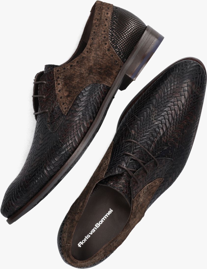 FLORIS VAN BOMMEL bruine floris van bommel nette schoenen sfm-30161