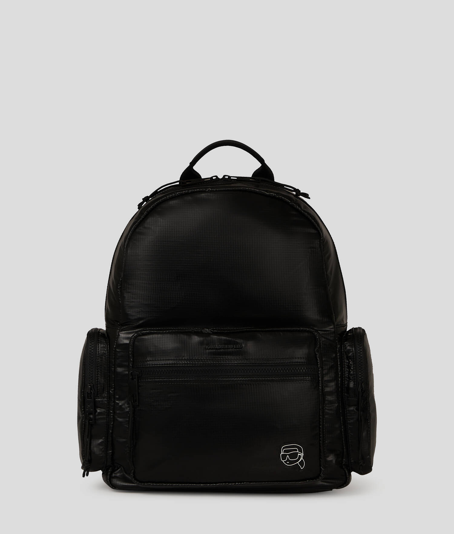 SAC À DOS VOLUMINEUX EN NYLON IKON - Noir