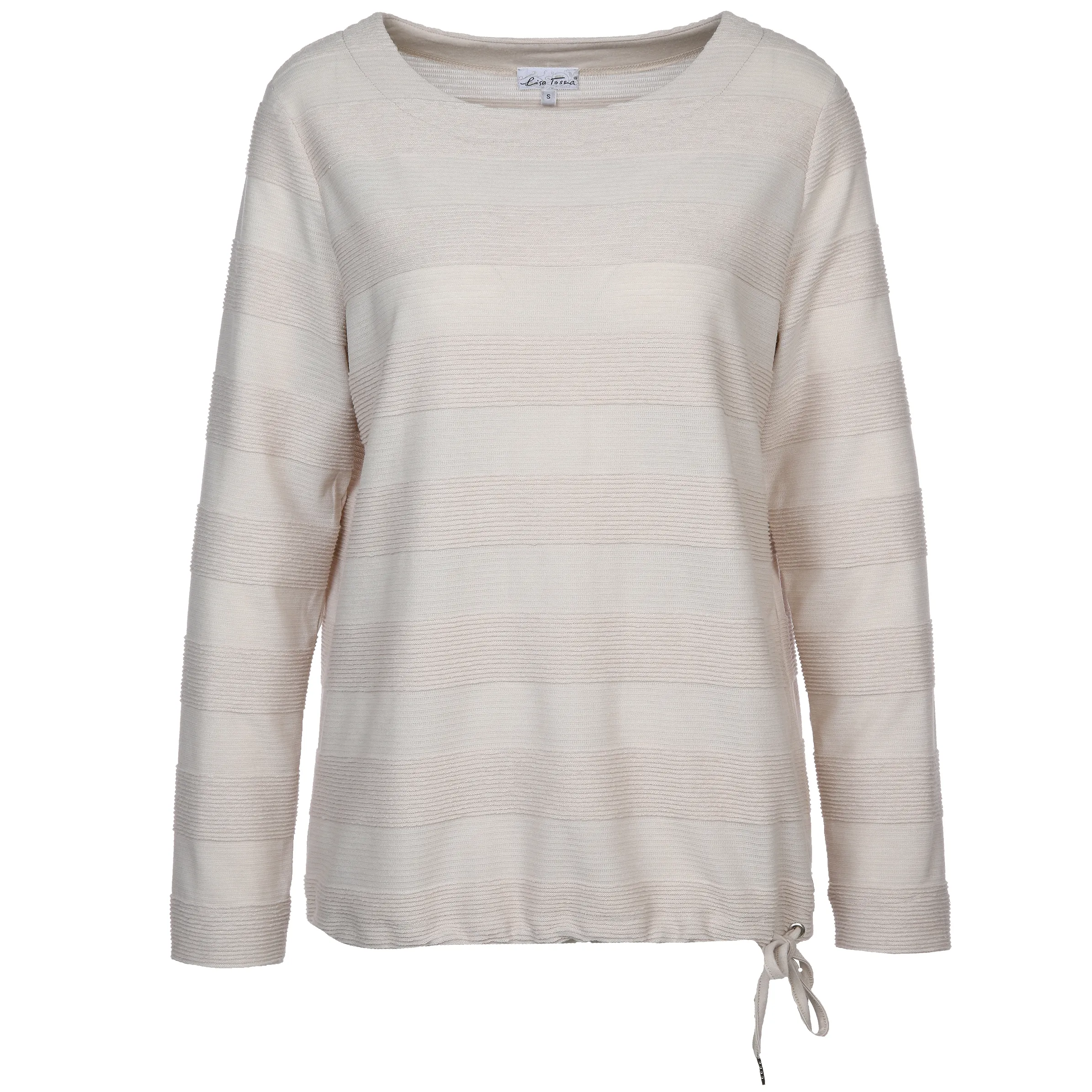 Damen Ringelshirt mit Struktur