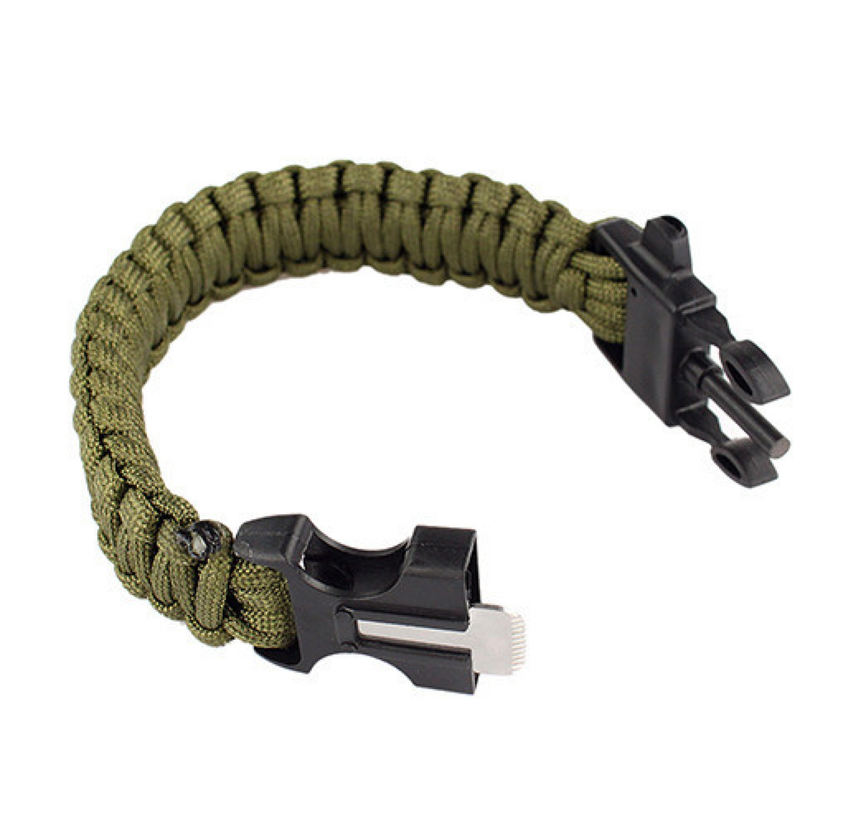 Milrab<br>Survival Bracelet m/ Fire Starter