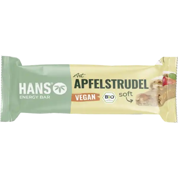 Bio Energieriegel Apfelstrudel