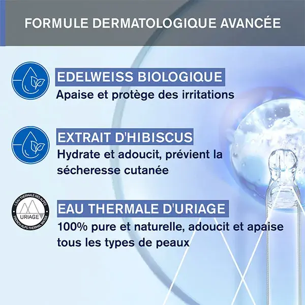 Shampoo desembaraçante extra suave Uriage Baby 1st 200ml