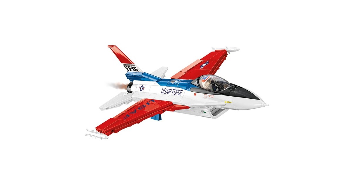 COBIArmed Forces - F-16 (YF-16) First Flight 1974 Constructiespeelgoed  (Schaal 1:48)