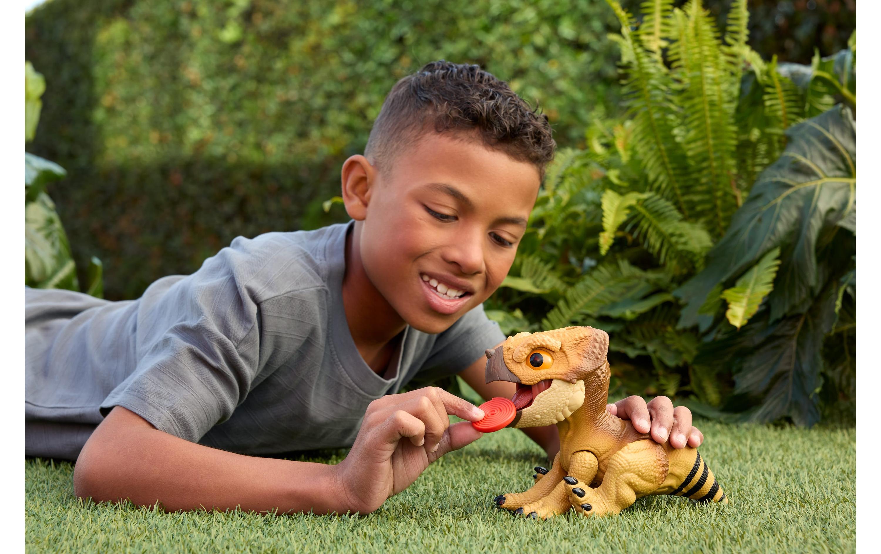 Jurassic World Saga Interactive Roar Back SpeciesInteraktive Dinosaurier-Figur