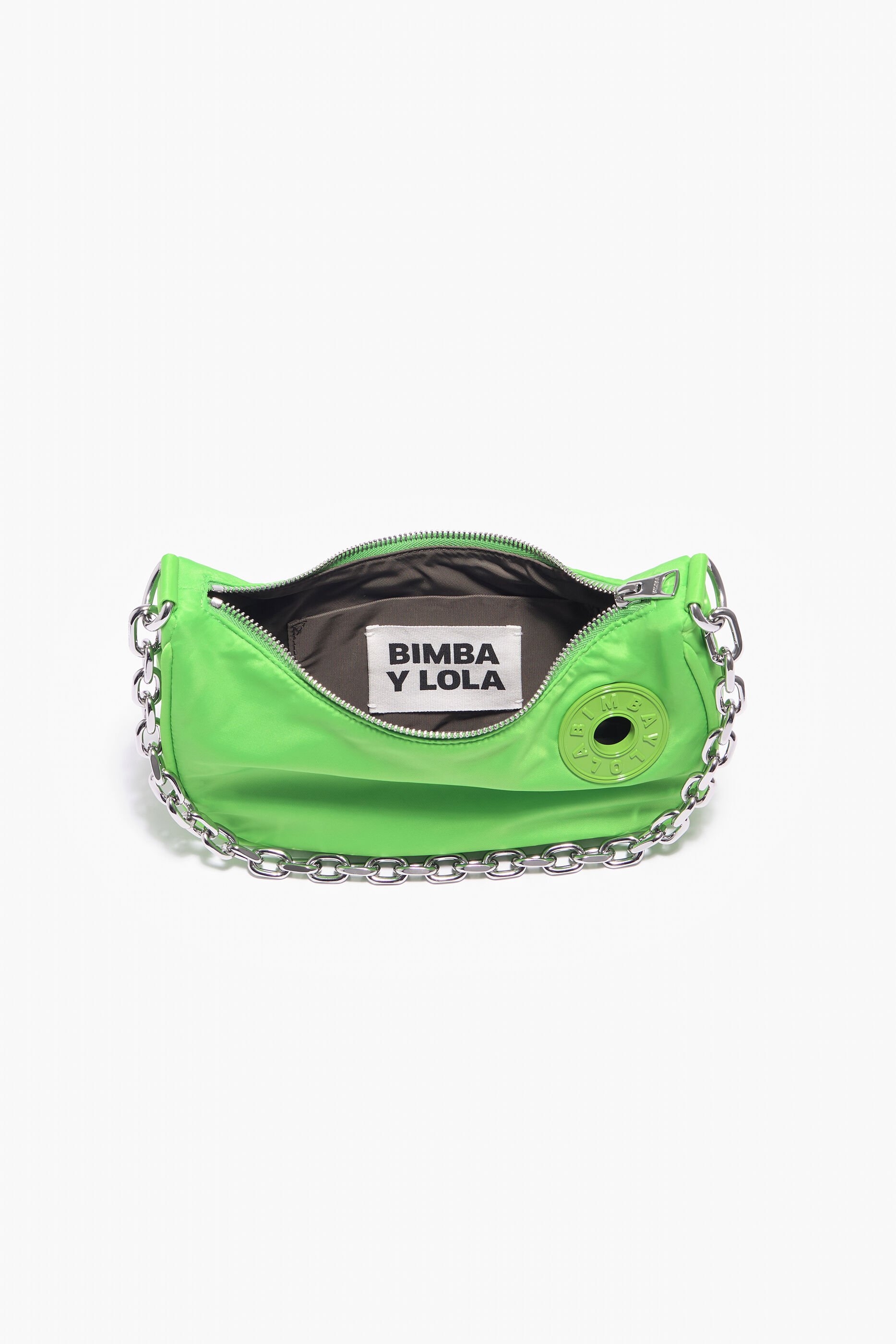 Bolsa Moon S, nylon verde neon