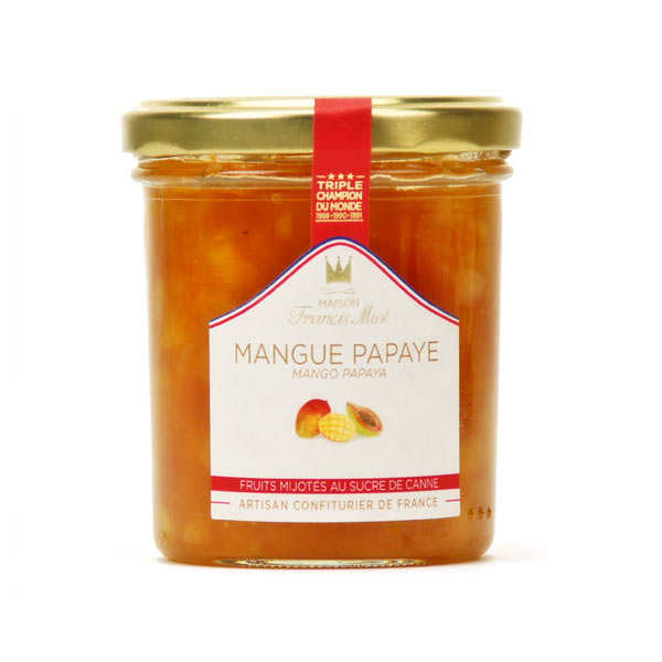 Confiture de mangue et papaye - Francis Miot