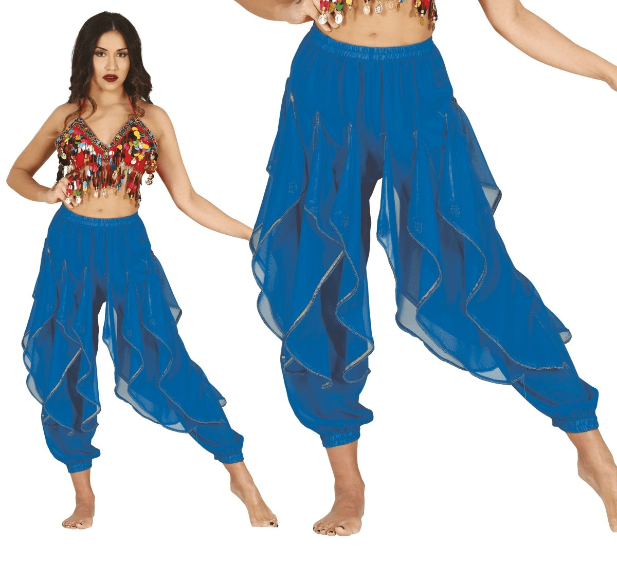 Blauwe Broek Buikdanseres