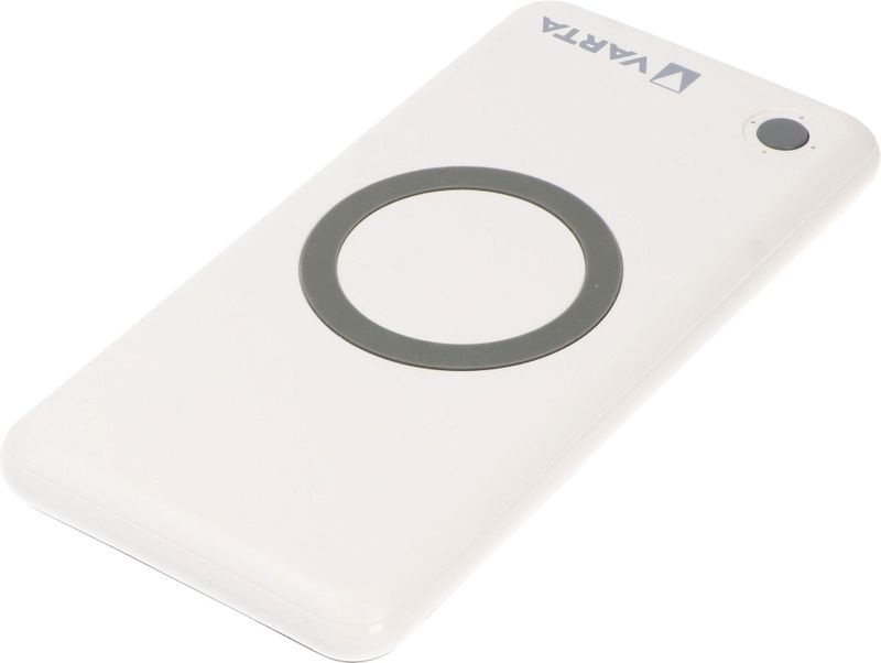 Varta 57913 Lithium-Polymeer (LiPo) 10000 mAh Draadloos opladen Wit
