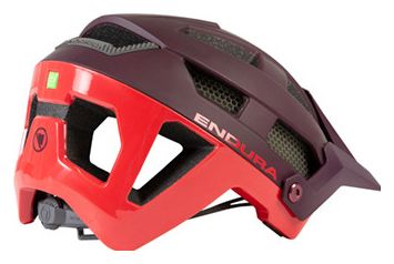 Casque Endura SingleTrack MIPS Grenade Violet / Rouge