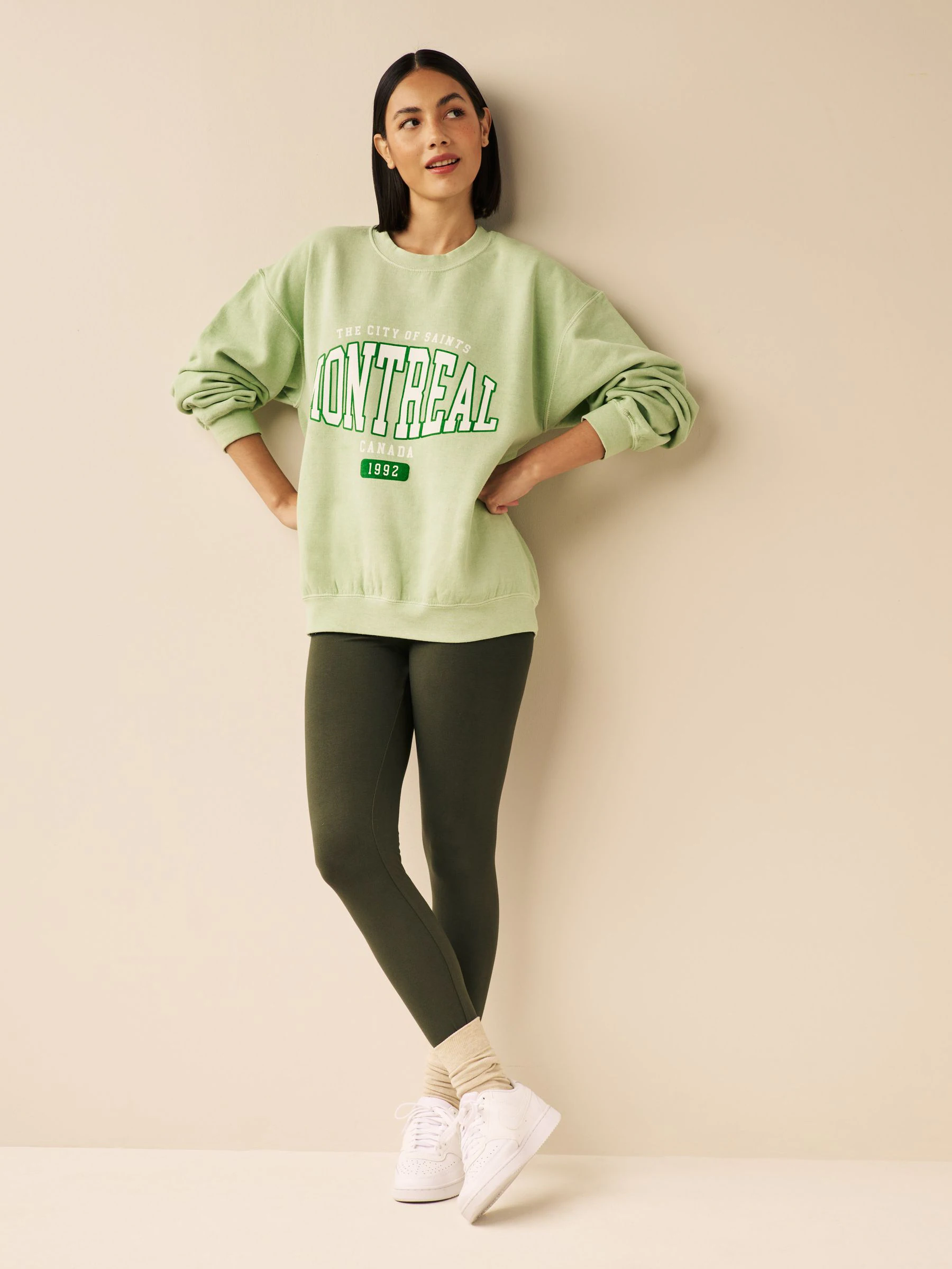 Kakigroen - Lange legging