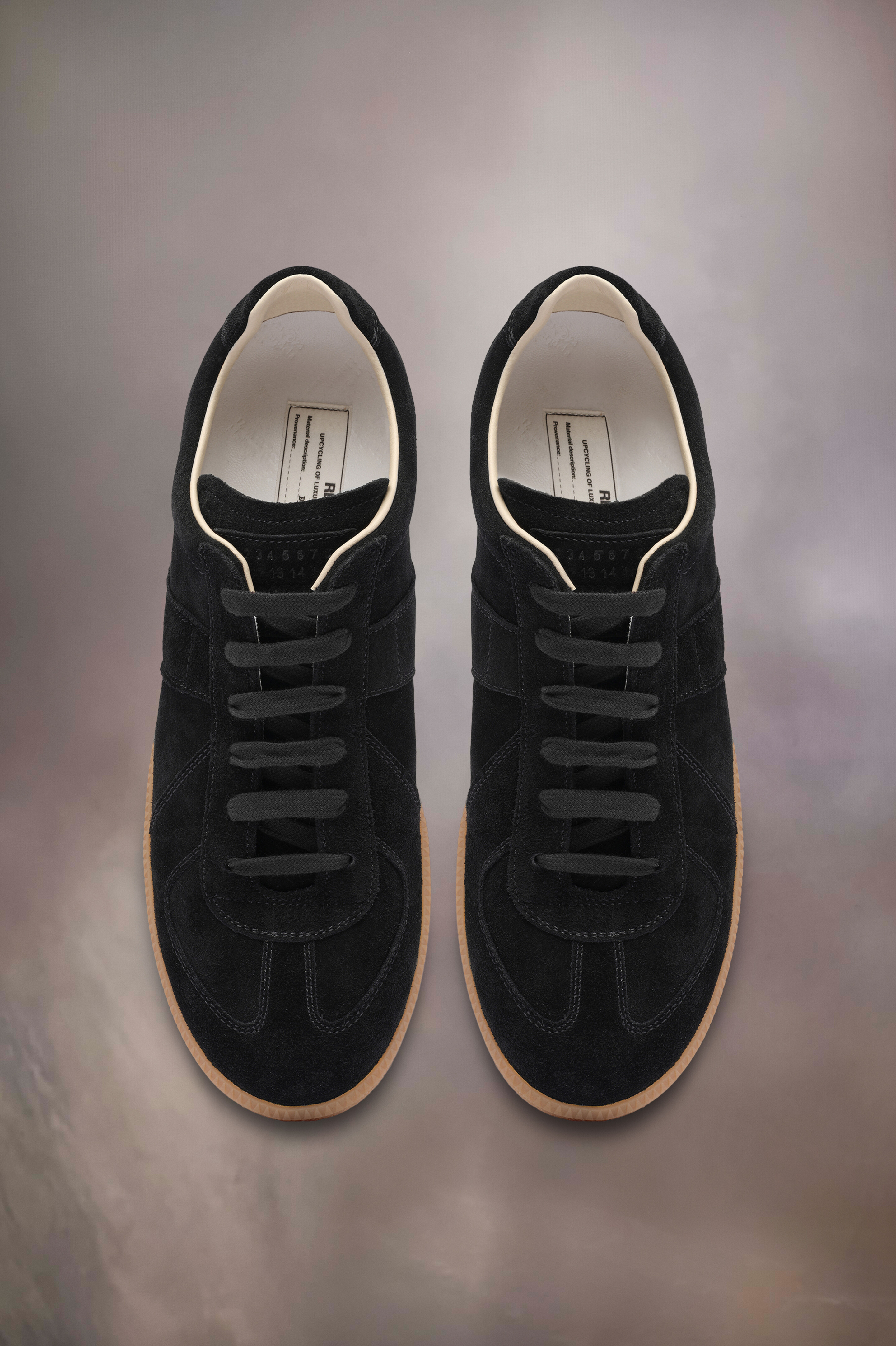 Sneakers Recicla Replica Femme Noir