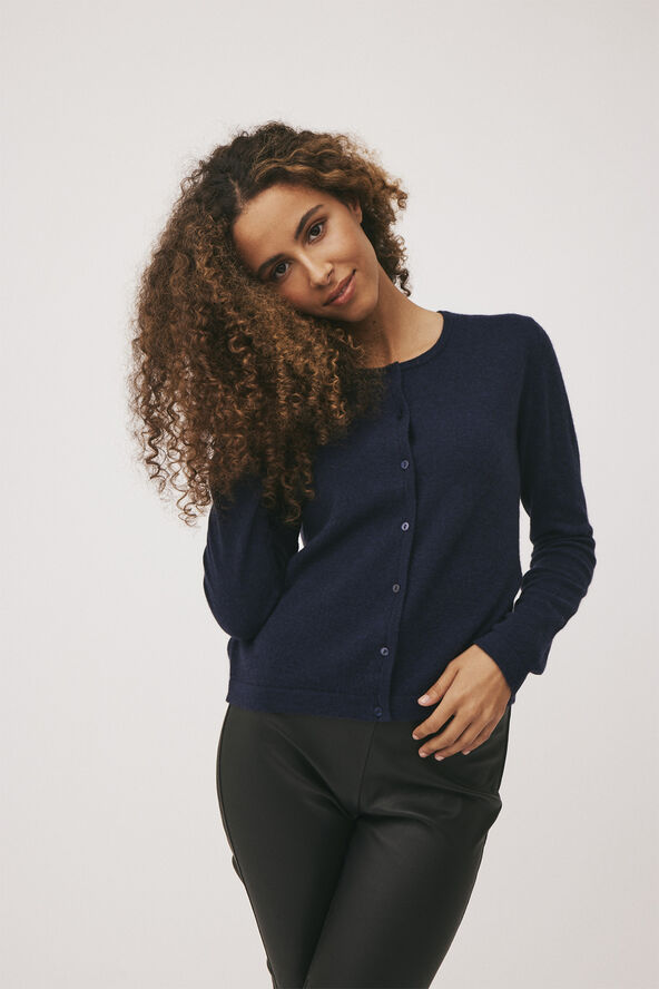 Magasin du Nord Collection Mabel 3 - 100% Cashmere Navy