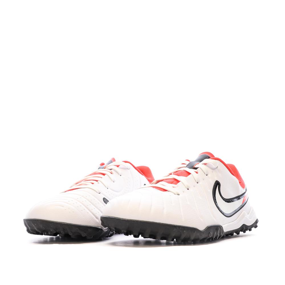 Nike Chaussures de Foot Blanc Junior Nike Legend 10 Academy TF