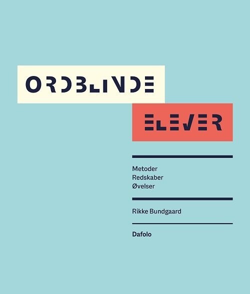 Ordblinde Elever - Rikke Bundgaard - Bog