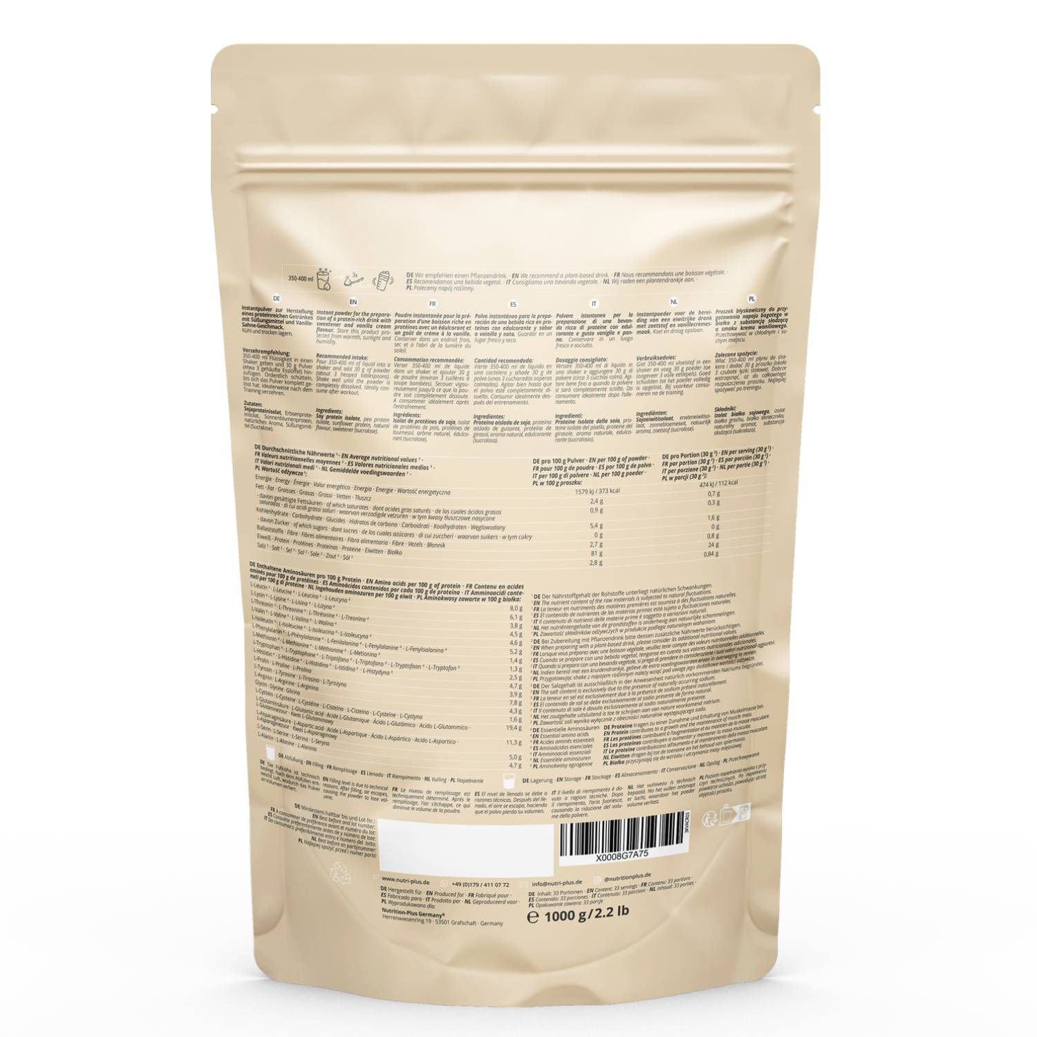 Nutri+ Vegan 3K Protein