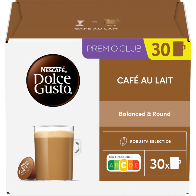 Nescafé Dolce Gusto Café au lait capsules