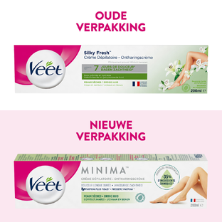 Veet Ontharingscrème Droge Huid Minima 200ML