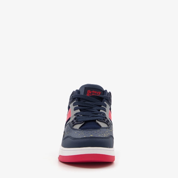 Breezy Rollers kinder sneakers met wieltjes blauw