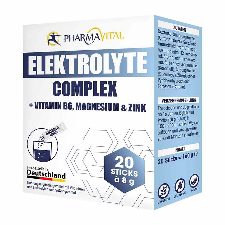 Pharmavital Elektrolyte Complex Sticks, 20 St