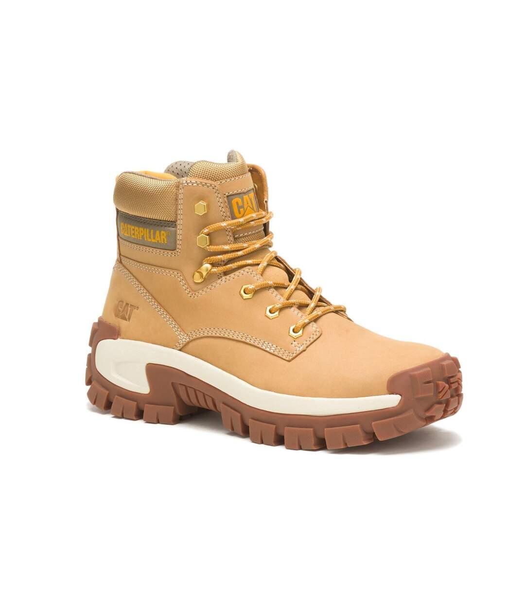 Caterpillar - Bottines de sécurité INVADER - Homme (Jaune / Marron) - UTFS9215