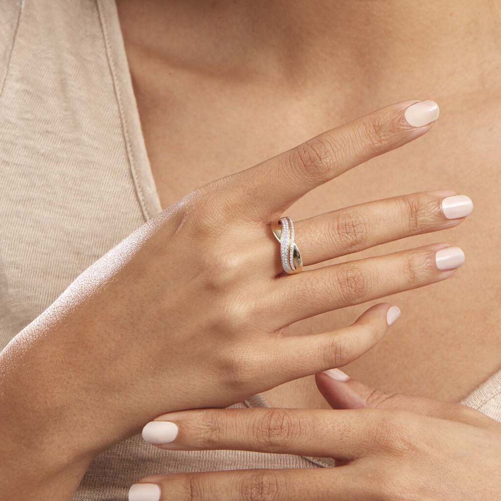Bague Merlin Or Jaune Diamant