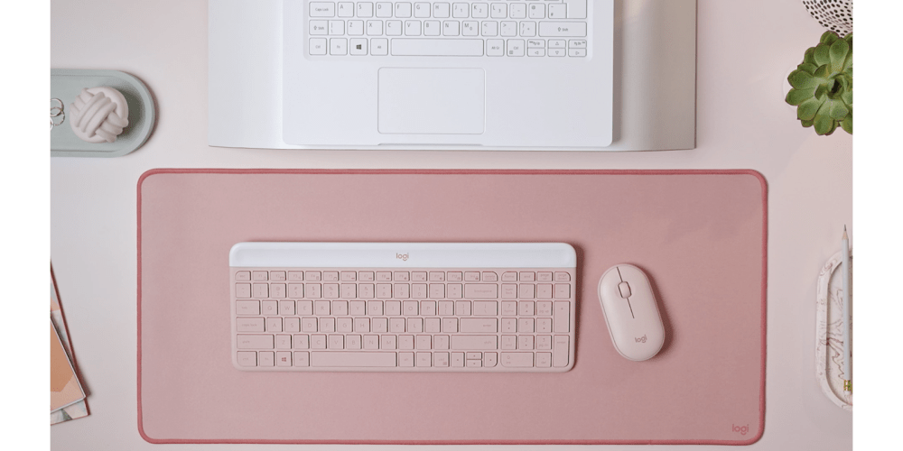 Kompaktes kabelloses Tastatur-Maus-Set – MK470 Slim Combo