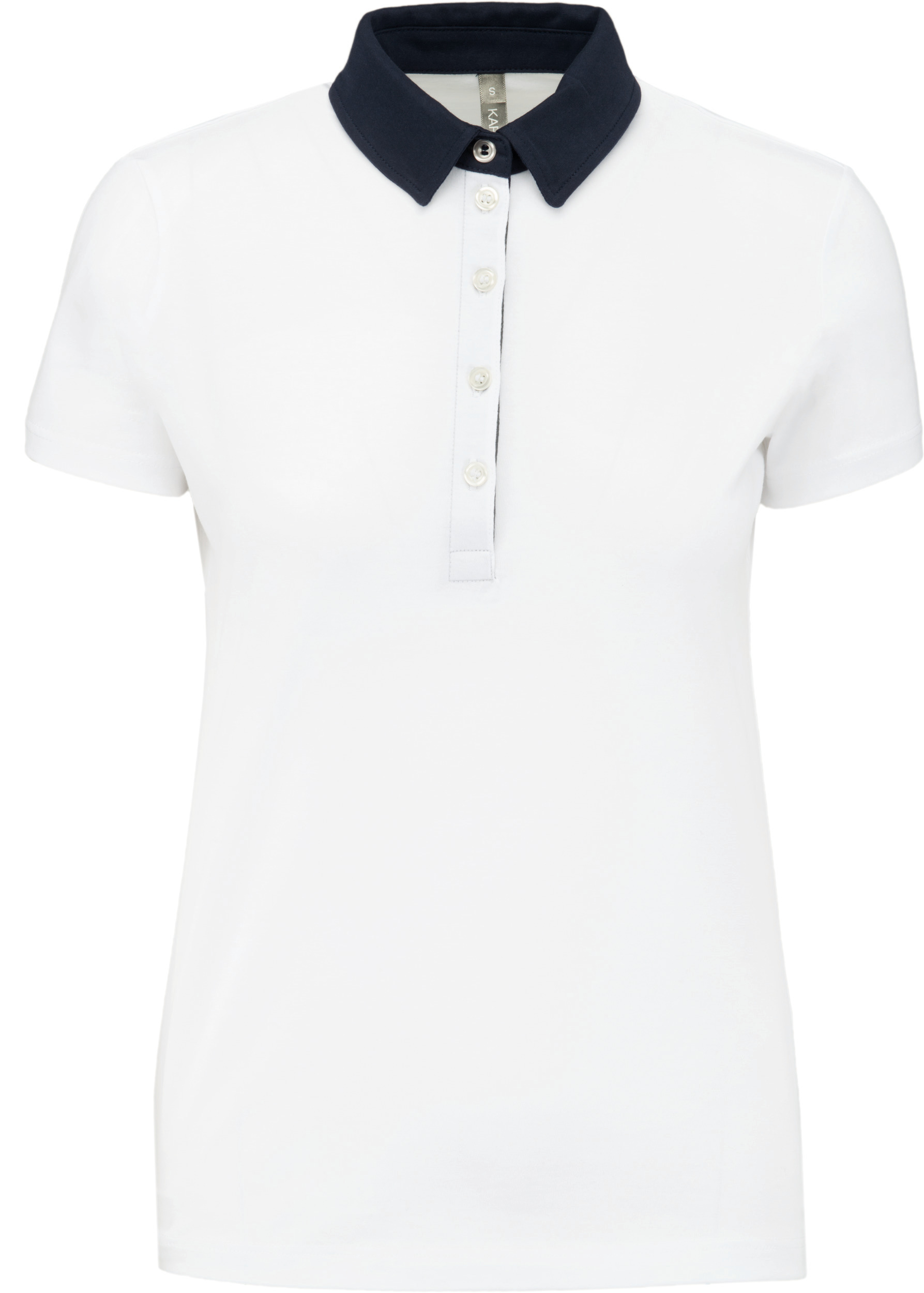 Kariban K261 - Polo jersey bicolore femme